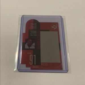 Dennis Rodman ‘97 Die Cut Insert Card